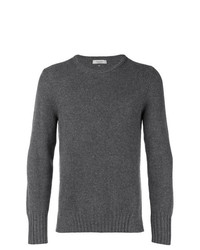 Мужской темно-серый свитер с круглым вырезом от Valentino