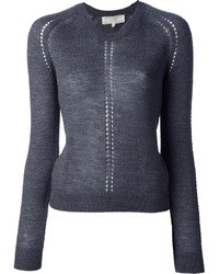 Женский темно-серый свитер с круглым вырезом от Vanessa Bruno