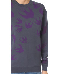 Женский темно-серый свитер от MCQ