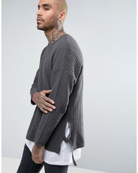 Мужской темно-серый свитер от Asos