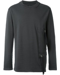 Мужской темно-серый свитер от Blood Brother