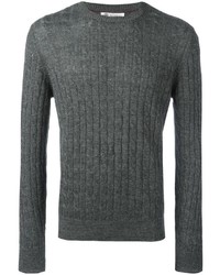 Мужской темно-серый свитер от Brunello Cucinelli