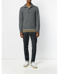 Мужской темно-серый свитер от Closed