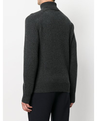 Мужской темно-серый свитер от Tomas Maier