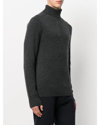 Мужской темно-серый свитер от Tomas Maier