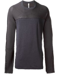 Мужской темно-серый свитер от Damir Doma