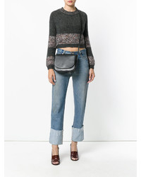 Женский темно-серый свитер от D-Exterior