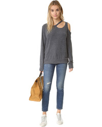 Женский темно-серый свитер от LnA