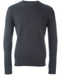 Мужской темно-серый свитер от Eleventy
