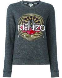 Женский темно-серый свитер от Kenzo