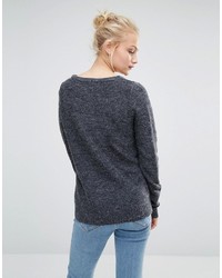 Женский темно-серый свитер от Vila