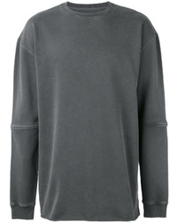 Мужской темно-серый свитер от MHI