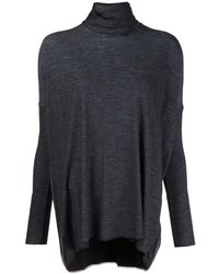 Женский темно-серый свитер от MM6 MAISON MARGIELA