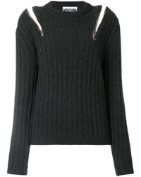Женский темно-серый свитер от Moschino