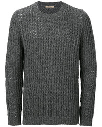 Мужской темно-серый свитер от Nuur
