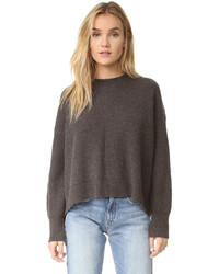 Женский темно-серый свитер от Helmut Lang