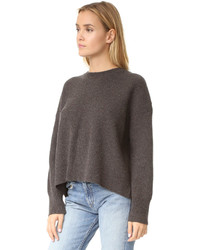 Женский темно-серый свитер от Helmut Lang