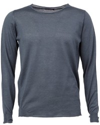 Мужской темно-серый свитер от Roberto Collina