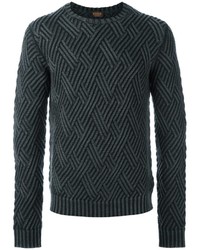 Мужской темно-серый свитер от Tod's