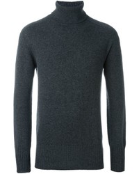 Мужской темно-серый свитер от Tomas Maier