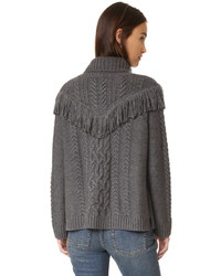 Женский темно-серый свитер от Joie