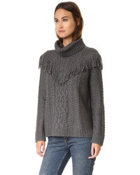 Женский темно-серый свитер от Joie