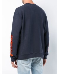 Мужской темно-серый свитшот с принтом от Heron Preston