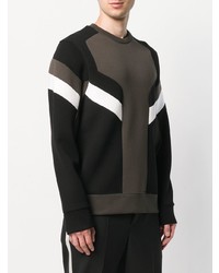 Мужской темно-серый свитшот с принтом от Neil Barrett