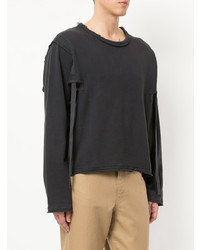 Мужской темно-серый свитшот от JW Anderson