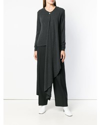 Темно-серый свободный свитер от Lemaire