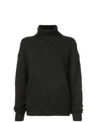Темно-серый свободный свитер от Beau Souci