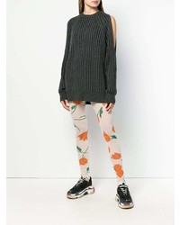 Темно-серый свободный свитер от McQ Alexander McQueen