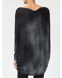 Темно-серый свободный свитер от Avant Toi