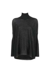 Темно-серый свободный свитер от Gentry Portofino
