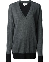 Темно-серый свободный свитер от MICHAEL Michael Kors