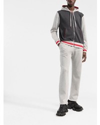 Мужской темно-серый спортивный костюм от Kiton