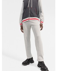 Мужской темно-серый спортивный костюм от Kiton