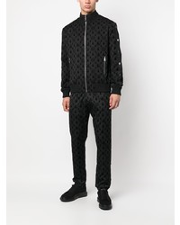 Мужской темно-серый спортивный костюм от Philipp Plein