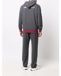 Мужской темно-серый спортивный костюм от Kiton