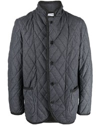 Мужской темно-серый стеганый пиджак от Comme Des Garcons SHIRT