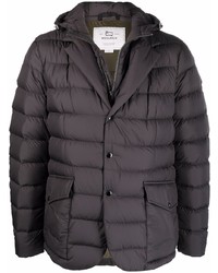 Мужской темно-серый стеганый пиджак от Woolrich