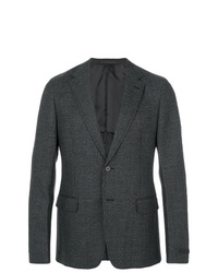 Мужской темно-серый твидовый пиджак от Prada