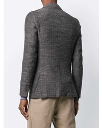 Мужской темно-серый твидовый пиджак от Eleventy