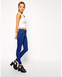 Темно-серый укороченный топ от Asos