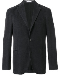 Мужской темно-серый хлопковый пиджак от Boglioli