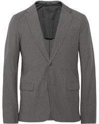 Мужской темно-серый хлопковый пиджак от Jil Sander
