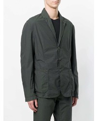 Мужской темно-серый хлопковый пиджак от Tomas Maier