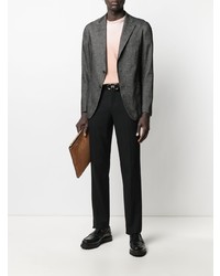 Мужской темно-серый хлопковый пиджак от Tagliatore