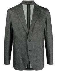 Мужской темно-серый хлопковый пиджак от Tagliatore