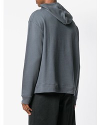Мужской темно-серый худи с принтом от Raf Simons